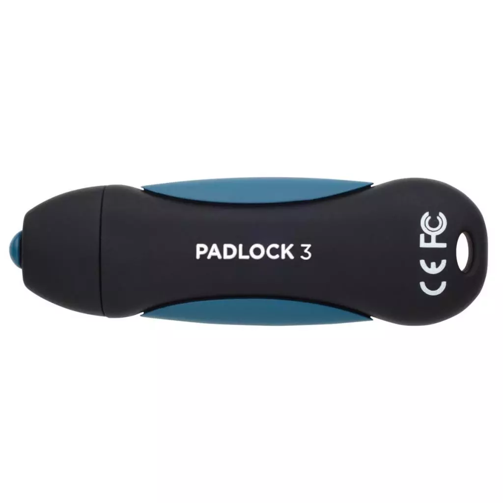 USB флеш накопитель Corsair 32GB Padlock 3 Blue USB 3.0 (CMFPLA3B-32GB) - 2 USB флеш накопитель Corsair 32GB Padlock 3 Blue USB 3.0 (CMFPLA3B-32GB) - 2