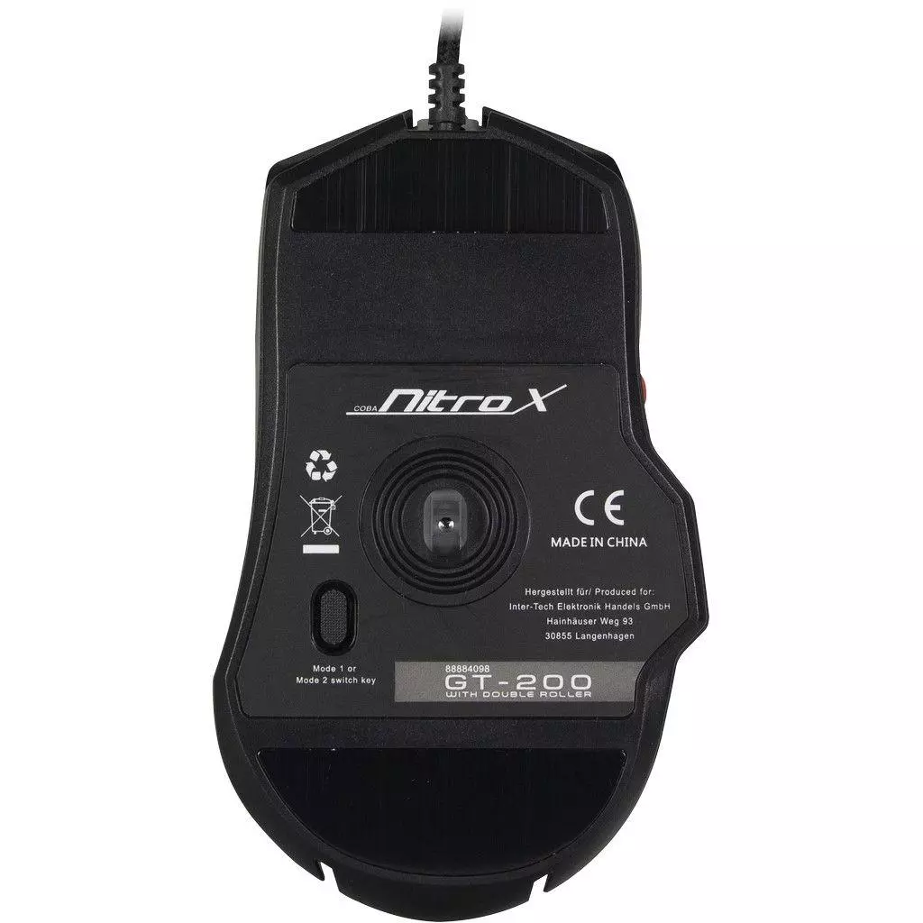 Мышка Nitrox GT-200 RGB Black (GT-200 RGB) - 2 Мышка Nitrox GT-200 RGB Black (GT-200 RGB) - 2