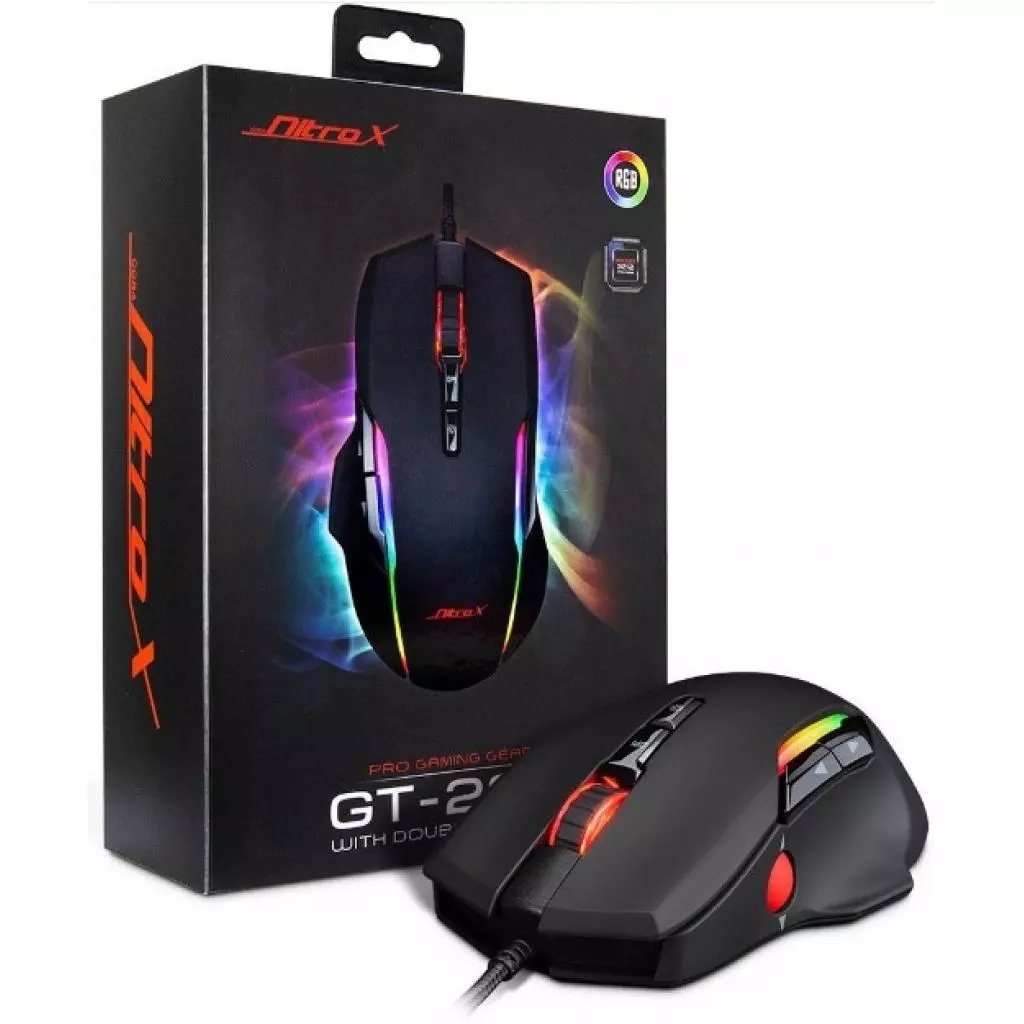 Мышка Nitrox GT-200 RGB Black (GT-200 RGB) - 7 Мышка Nitrox GT-200 RGB Black (GT-200 RGB) - 7