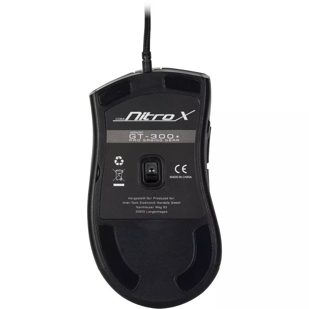 Мышка Nitrox GT-300+ Black (GT-300+) - 3 Мышка Nitrox GT-300+ Black (GT-300+) - 3