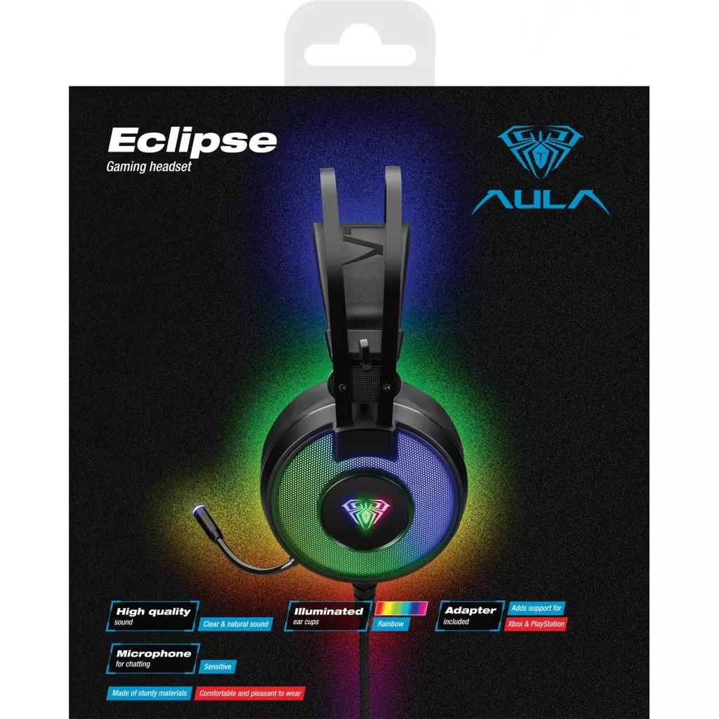 Наушники Aula Eclipse Black (6948391235073) - 5 Наушники Aula Eclipse Black (6948391235073) - 5