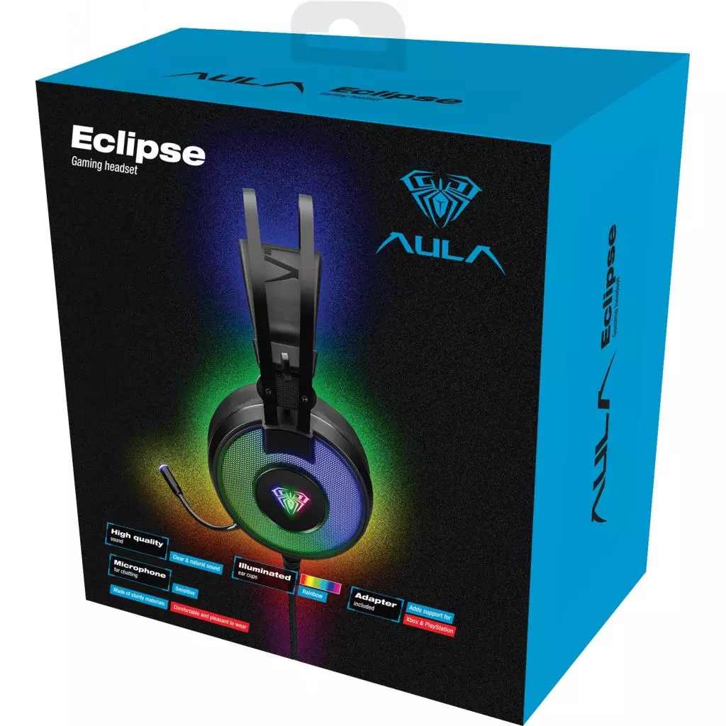 Наушники Aula Eclipse Black (6948391235073) - 6 Наушники Aula Eclipse Black (6948391235073) - 6