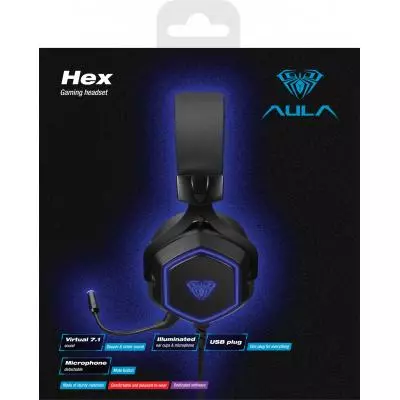 Наушники Aula Hex Black (6948391235080) - 5 Наушники Aula Hex Black (6948391235080) - 5