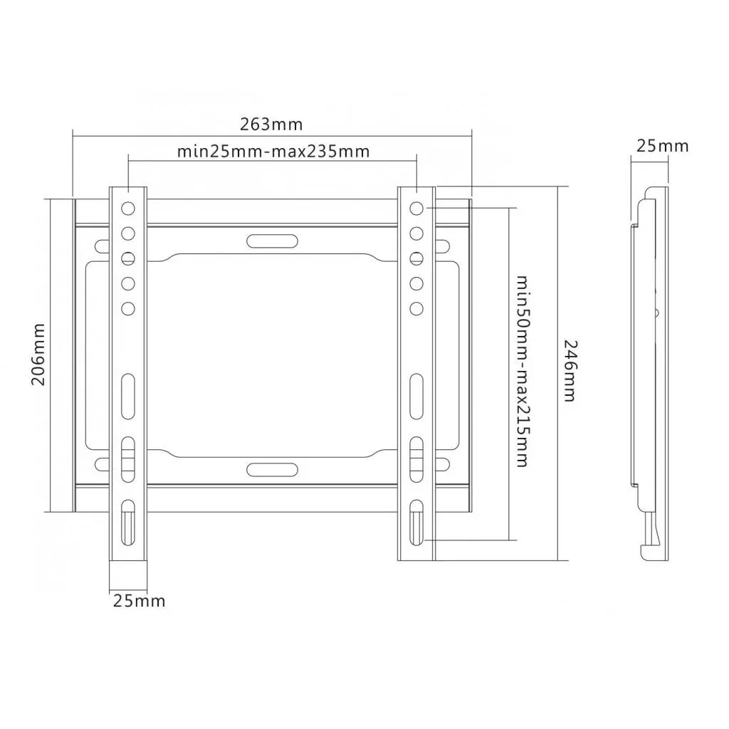 Кронштейн Satelit 19-42PIVOT200 (250516) - 1 Кронштейн Satelit 19-42PIVOT200 (250516) - 1