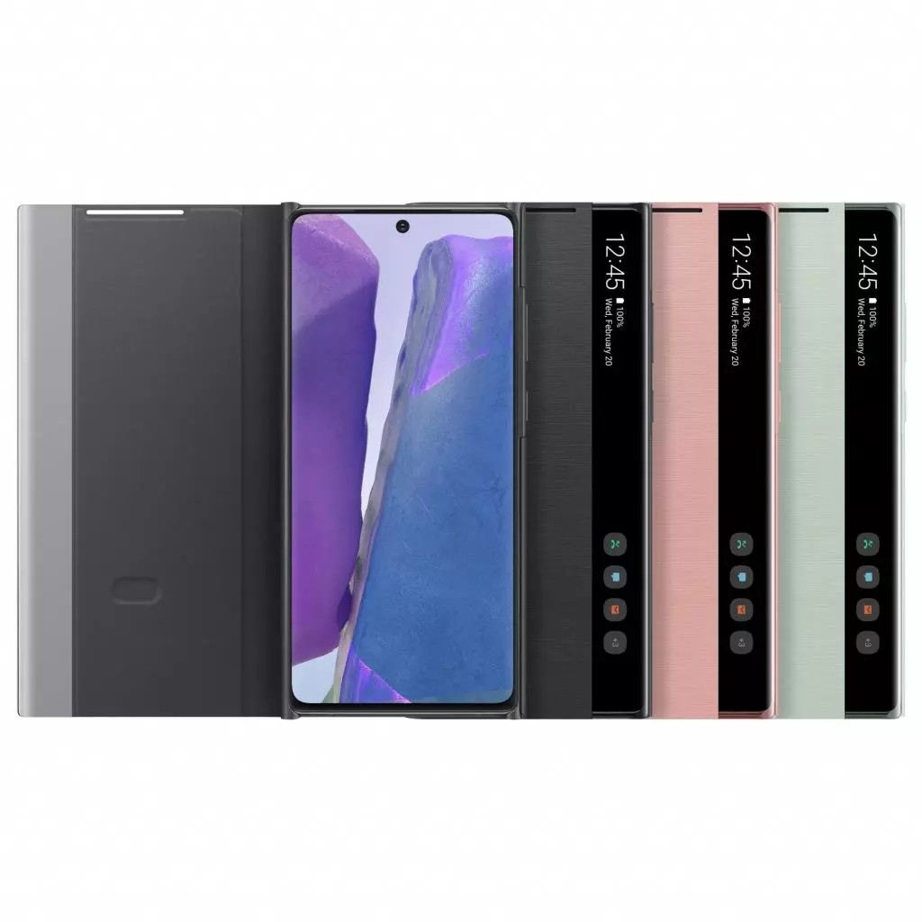 Чехол для моб. телефона Samsung Clear View Cover Galaxy Note 20 (N980) Black (EF-ZN980CBEGRU) - 4 Чехол для моб. телефона Samsung Clear View Cover Galaxy Note 20 (N980) Black (EF-ZN980CBEGRU) - 4