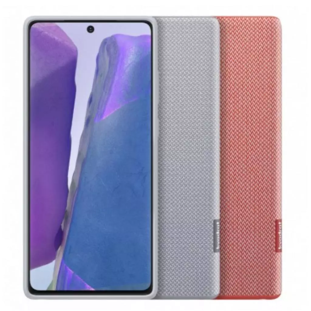 Чехол для моб. телефона Samsung Kvadrat Cover Galaxy Note 20 (N980) Gray (EF-XN980FJEGRU) - 5 Чехол для моб. телефона Samsung Kvadrat Cover Galaxy Note 20 (N980) Gray (EF-XN980FJEGRU) - 5