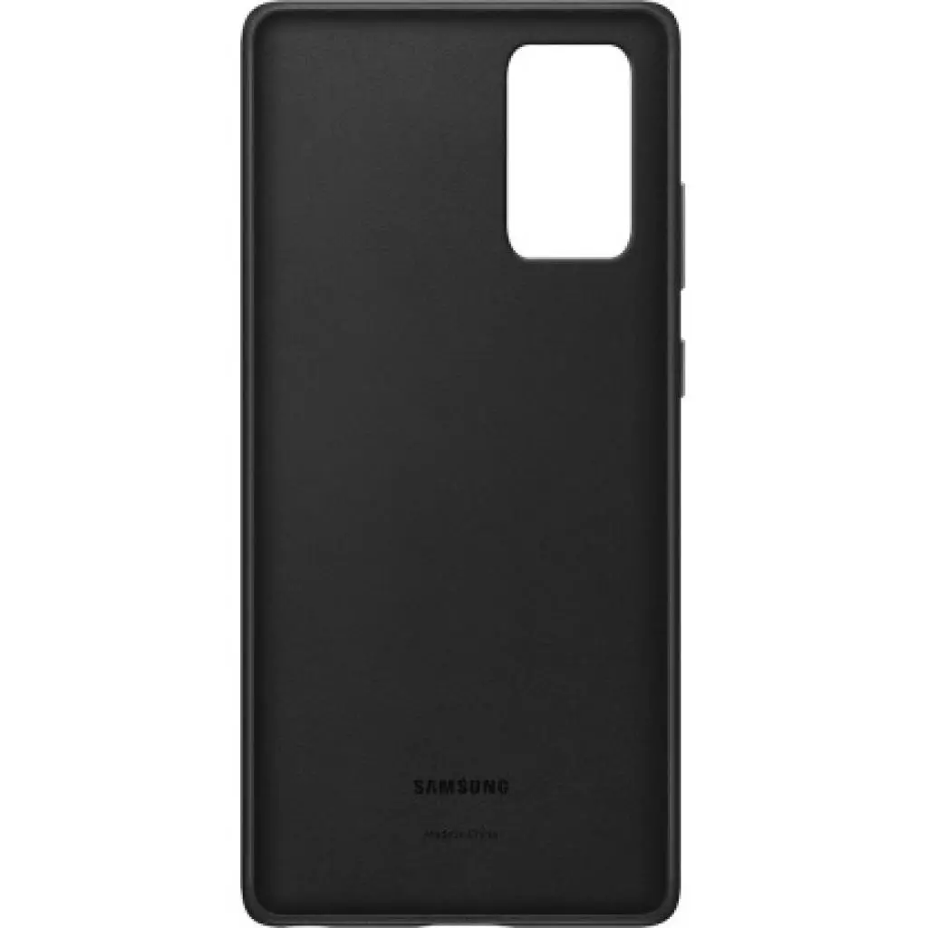 Чехол для моб. телефона Samsung Leather Cover Galaxy Note 20 (N980) Black (EF-VN980LBEGRU) - 2