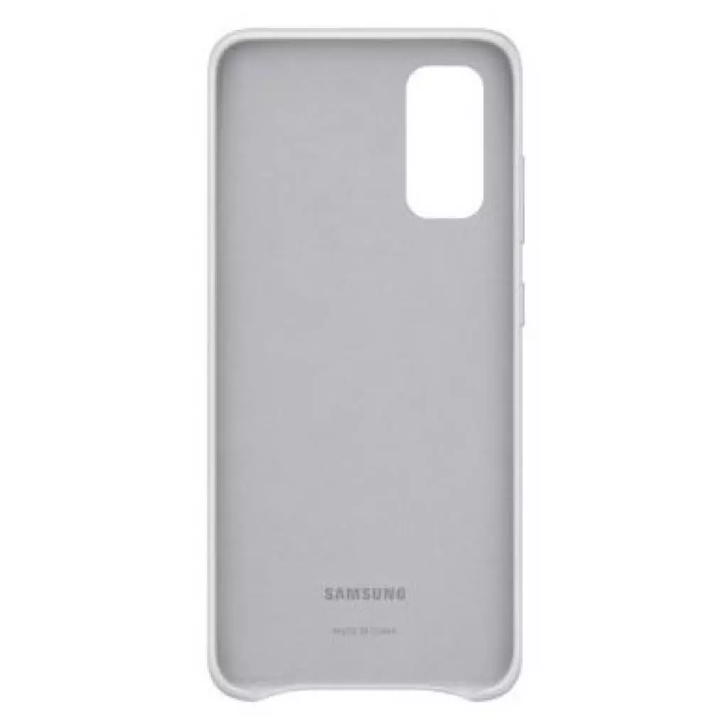 Чехол для моб. телефона Samsung Leather Cover Galaxy S20 (G980) Grayish White (EF-VG980LSEGRU) - 2