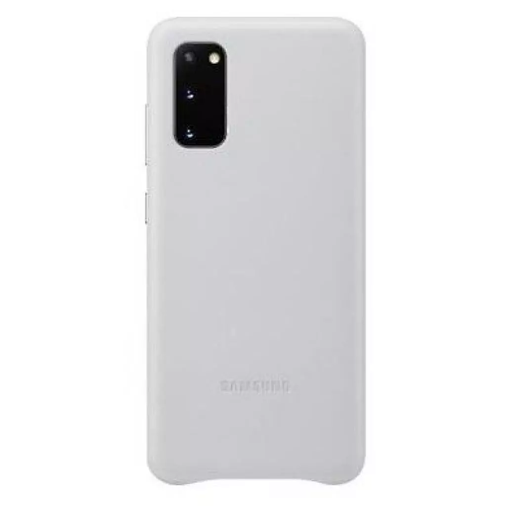 Чехол для моб. телефона Samsung Leather Cover Galaxy S20 (G980) Grayish White (EF-VG980LSEGRU)