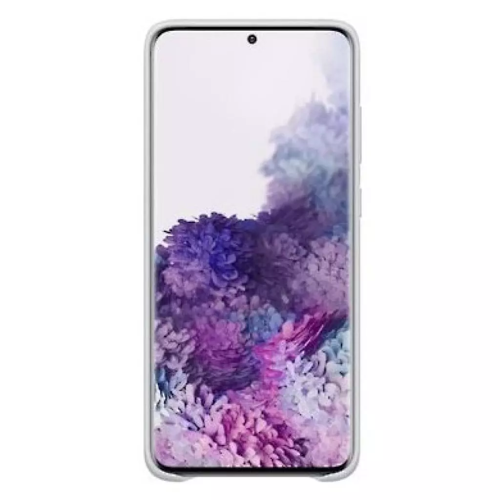 Чехол для моб. телефона Samsung Leather Cover Galaxy S20+ (G985) Grayish White (EF-VG985LSEGRU) - 1