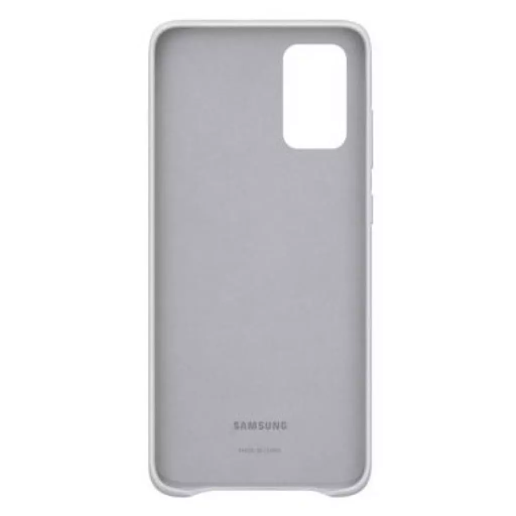 Чехол для моб. телефона Samsung Leather Cover Galaxy S20+ (G985) Grayish White (EF-VG985LSEGRU) - 2