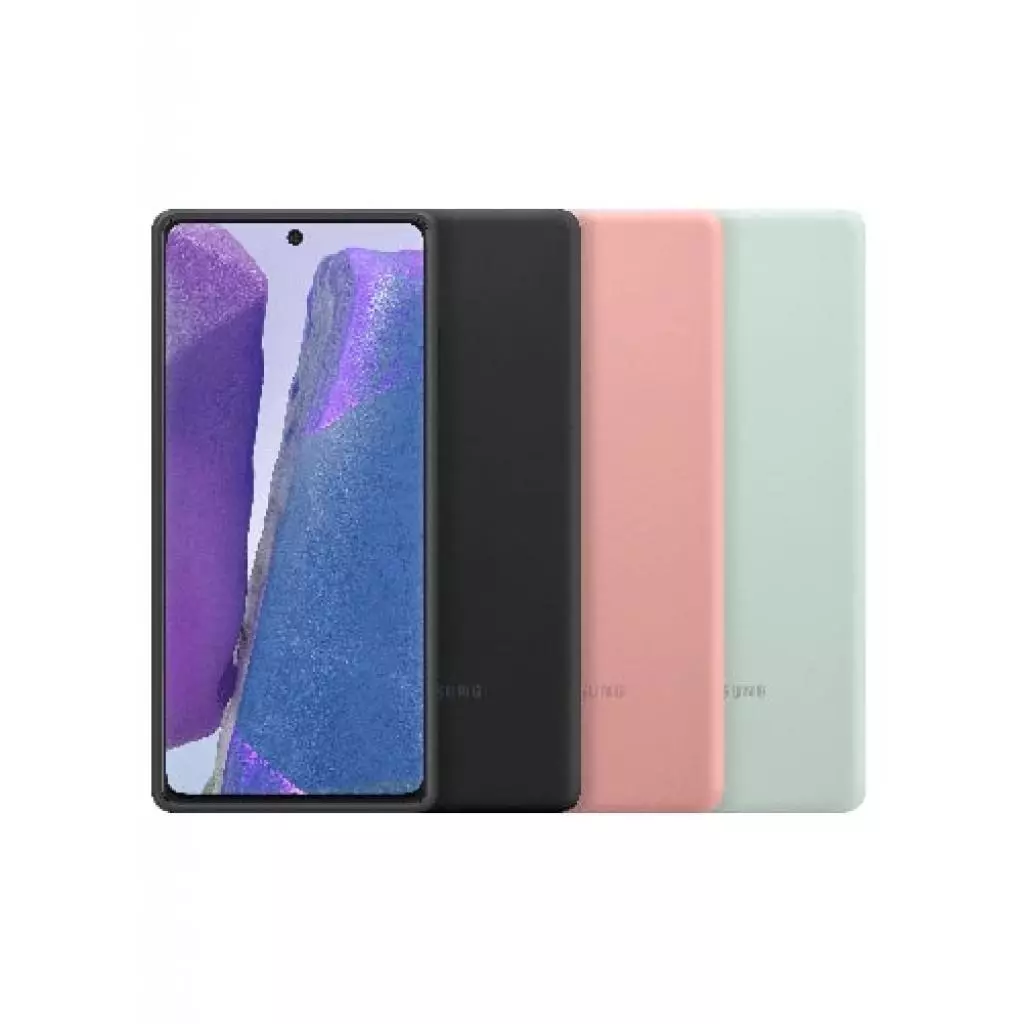 Чехол для моб. телефона Samsung Silicone Cover Galaxy Note 20 (N980) Mint (EF-PN980TMEGRU) - 3 Чехол для моб. телефона Samsung Silicone Cover Galaxy Note 20 (N980) Mint (EF-PN980TMEGRU) - 3