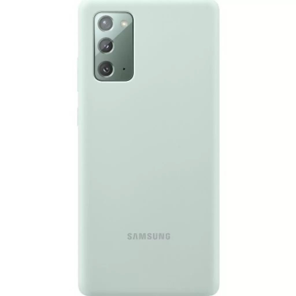 Чехол для моб. телефона Samsung Silicone Cover Galaxy Note 20 (N980) Mint (EF-PN980TMEGRU)