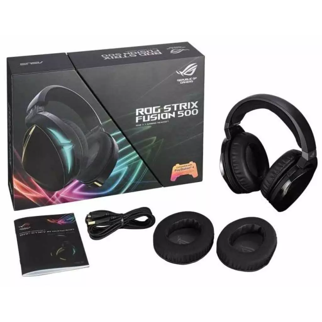 Наушники ASUS ROG Strix Fusion 500 (90YH00Z2-B8UA00) - 6