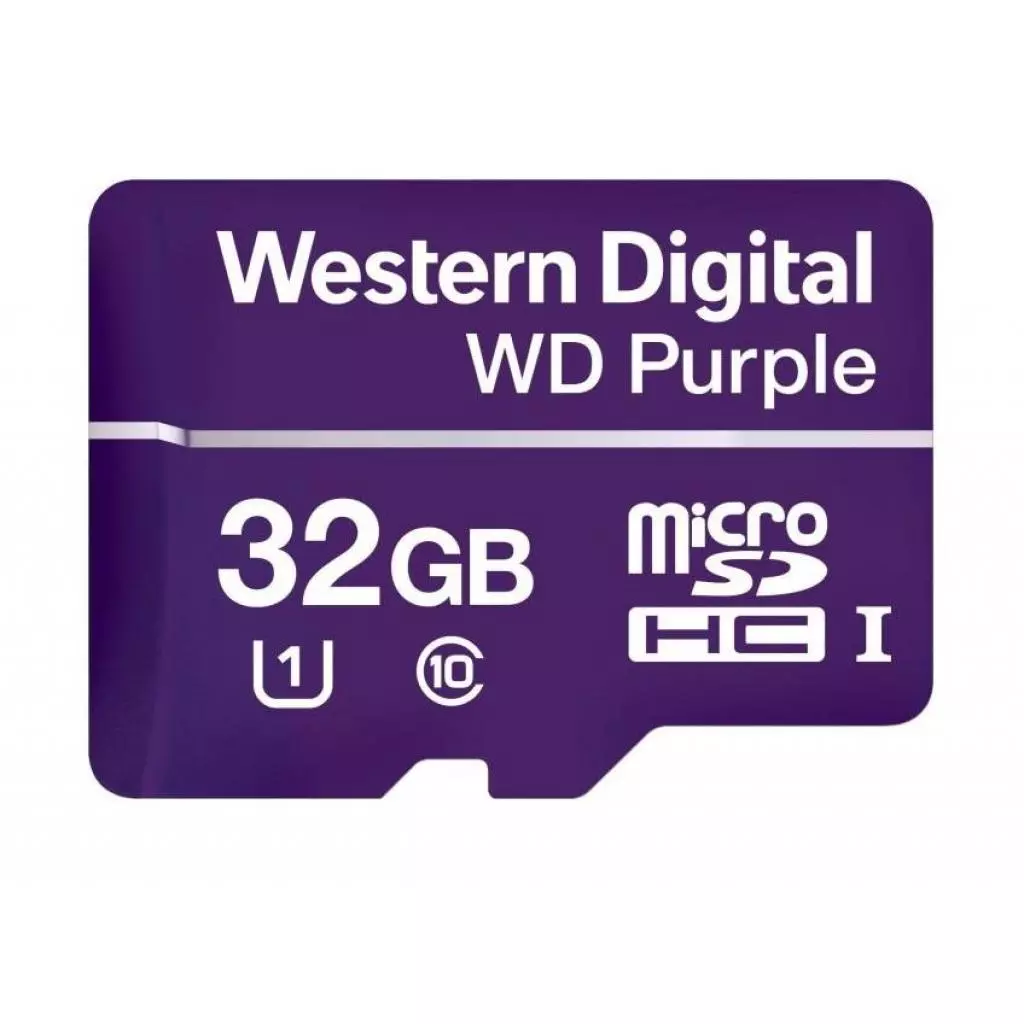 Карта памяти WD 32GB microSDHC class 10 UHS-I (WDD032G1P0A)