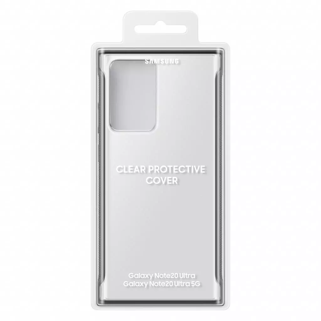 Чехол для моб. телефона Samsung Clear Protective Cover Galaxy Note 20 Ultra (N985) Black (EF-GN985CBEGRU)