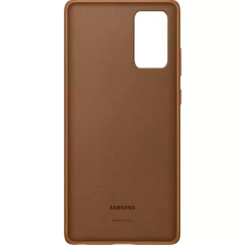 Чехол для моб. телефона Samsung Leather Cover Galaxy Note 20 (N980) Brown (EF-VN980LAEGRU) - 1