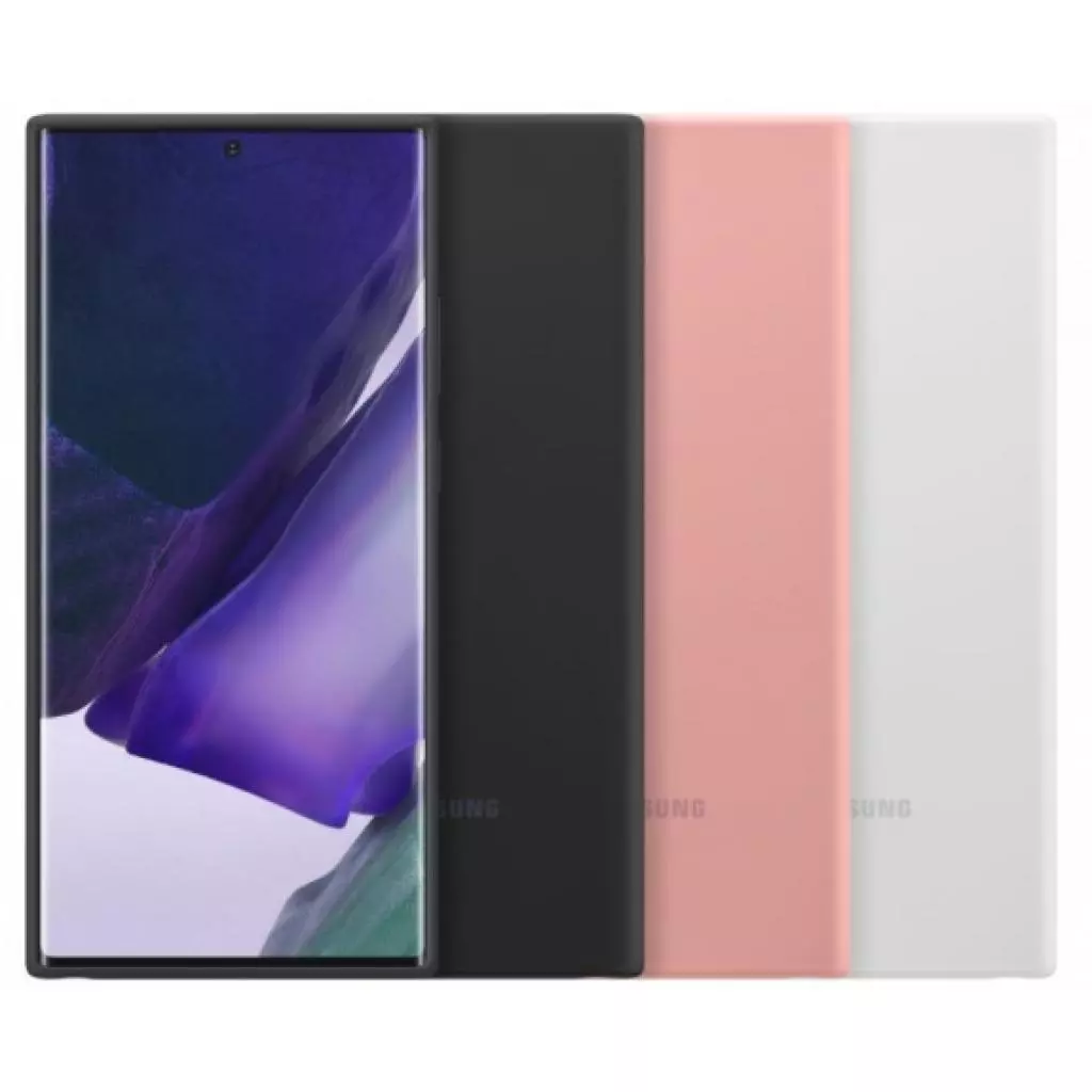 Чехол для моб. телефона Samsung Silicone Cover Galaxy Note 20 Ultra (N985) White (EF-PN985TWEGRU) - 4 Чехол для моб. телефона Samsung Silicone Cover Galaxy Note 20 Ultra (N985) White (EF-PN985TWEGRU) - 4