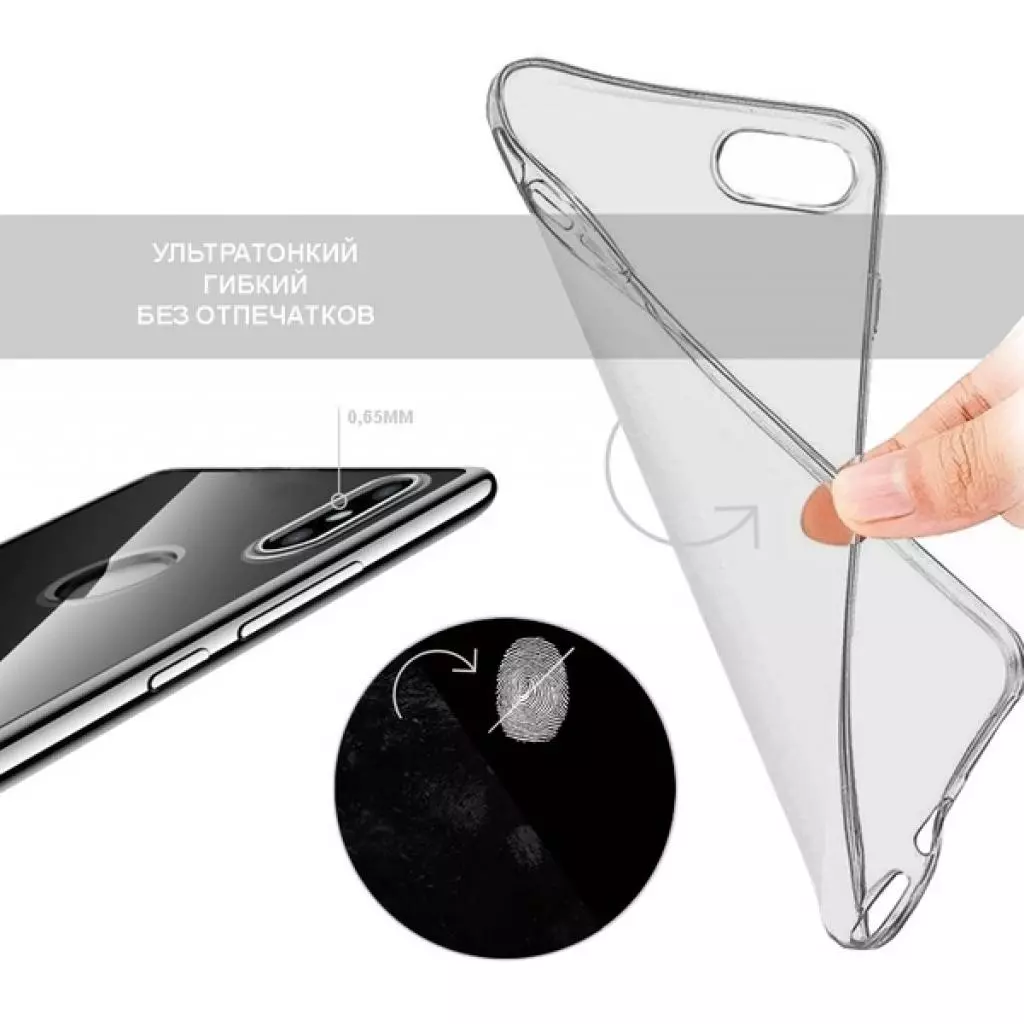 Чехол для моб. телефона Global Case (TPU) Extra Slim Samsung M21 dark (1283126501982) - 2