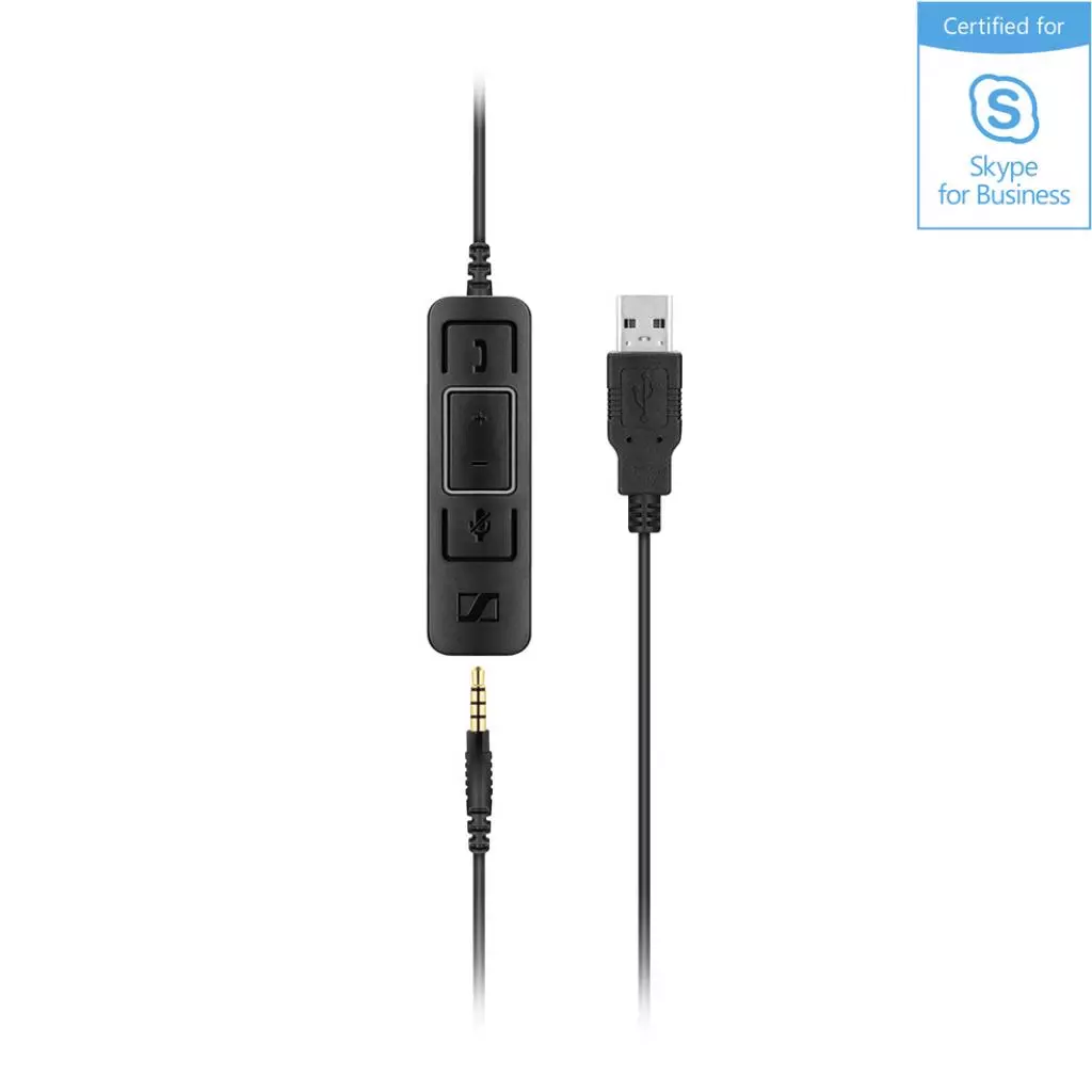 Наушники Sennheiser SC 45 USB / 3.5mm MS Mono (507083) - 2 Наушники Sennheiser SC 45 USB / 3.5mm MS Mono (507083) - 2