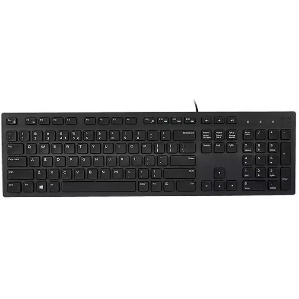 Клавиатура Dell KB216 Multimedia Black (580-AHHE)