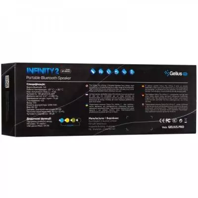 Акустическая система Gelius Pro Infinity 2 GP-BS510 Blue (00000074375) - 8 Акустическая система Gelius Pro Infinity 2 GP-BS510 Blue (00000074375) - 8
