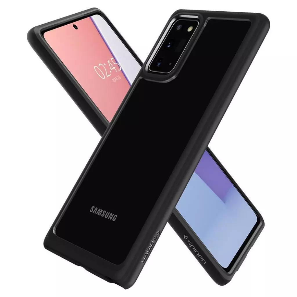 Чехол для моб. телефона Spigen Galaxy Note 20 Ultra Hybrid, Matte Black (ACS01420) - 3 Чехол для моб. телефона Spigen Galaxy Note 20 Ultra Hybrid, Matte Black (ACS01420) - 3