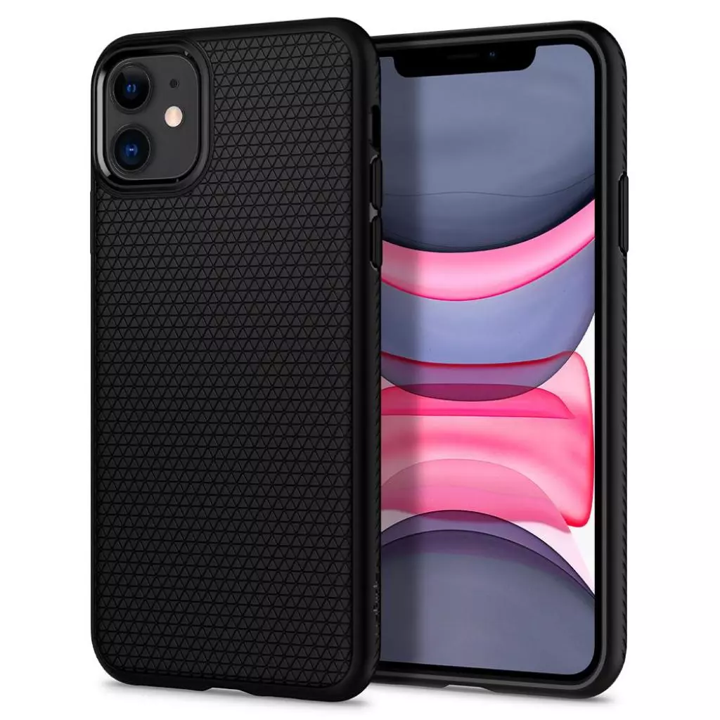 Чехол для моб. телефона Spigen iPhone 11 Liquid Air, Matte Black (076CS27184) - 1 Чехол для моб. телефона Spigen iPhone 11 Liquid Air, Matte Black (076CS27184) - 1