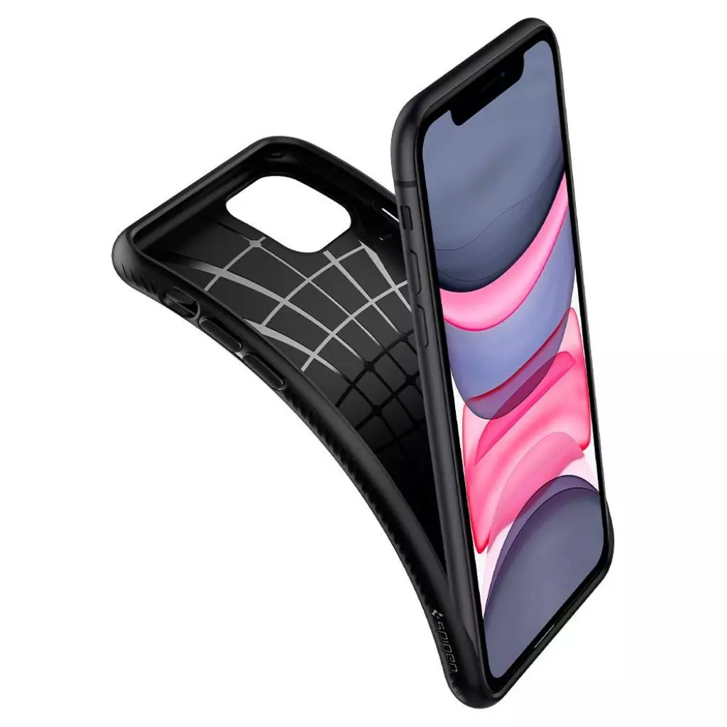 Чехол для моб. телефона Spigen iPhone 11 Liquid Air, Matte Black (076CS27184) - 4 Чехол для моб. телефона Spigen iPhone 11 Liquid Air, Matte Black (076CS27184) - 4
