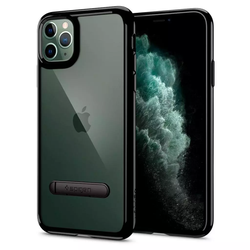 Чехол для моб. телефона Spigen iPhone 11 Pro Ultra Hybrid S, Jet Black (077CS27444) - 9 Чехол для моб. телефона Spigen iPhone 11 Pro Ultra Hybrid S, Jet Black (077CS27444) - 9