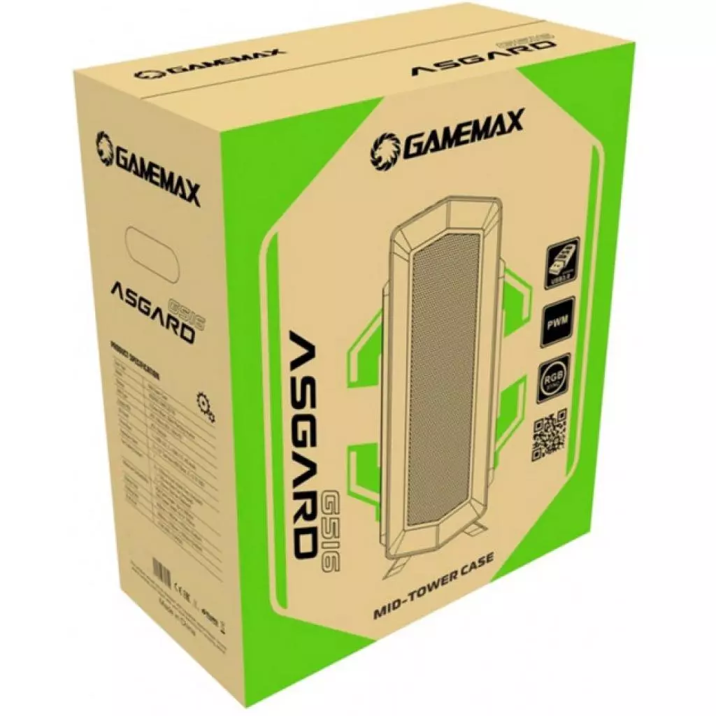 Корпус Gamemax ASGARD-RGB - 3 Корпус Gamemax ASGARD-RGB - 3