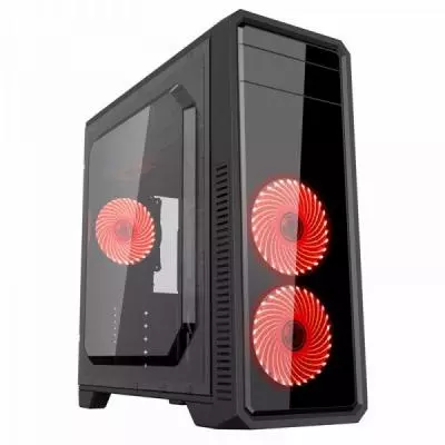 Корпус GAMEMAX G561-F Red