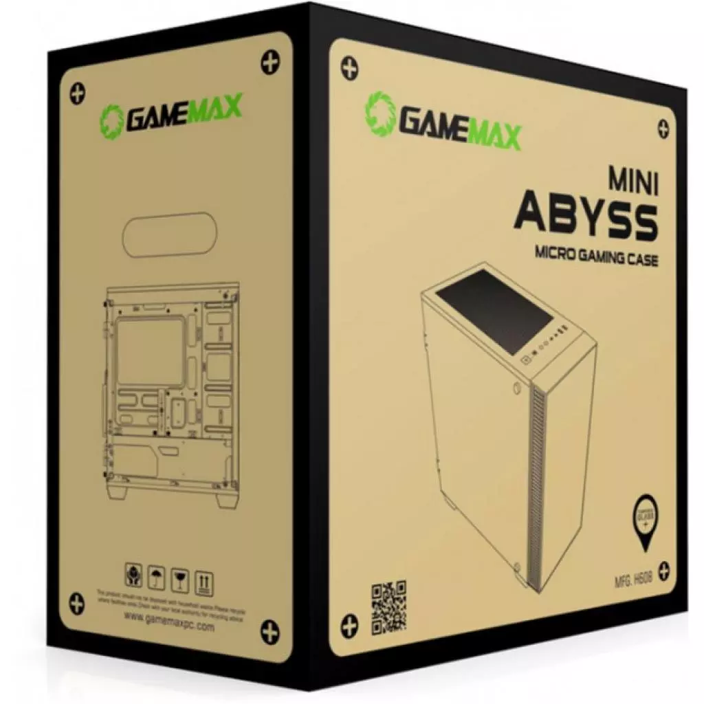 Корпус Gamemax MINI Abyss - 3 Корпус Gamemax MINI Abyss - 3