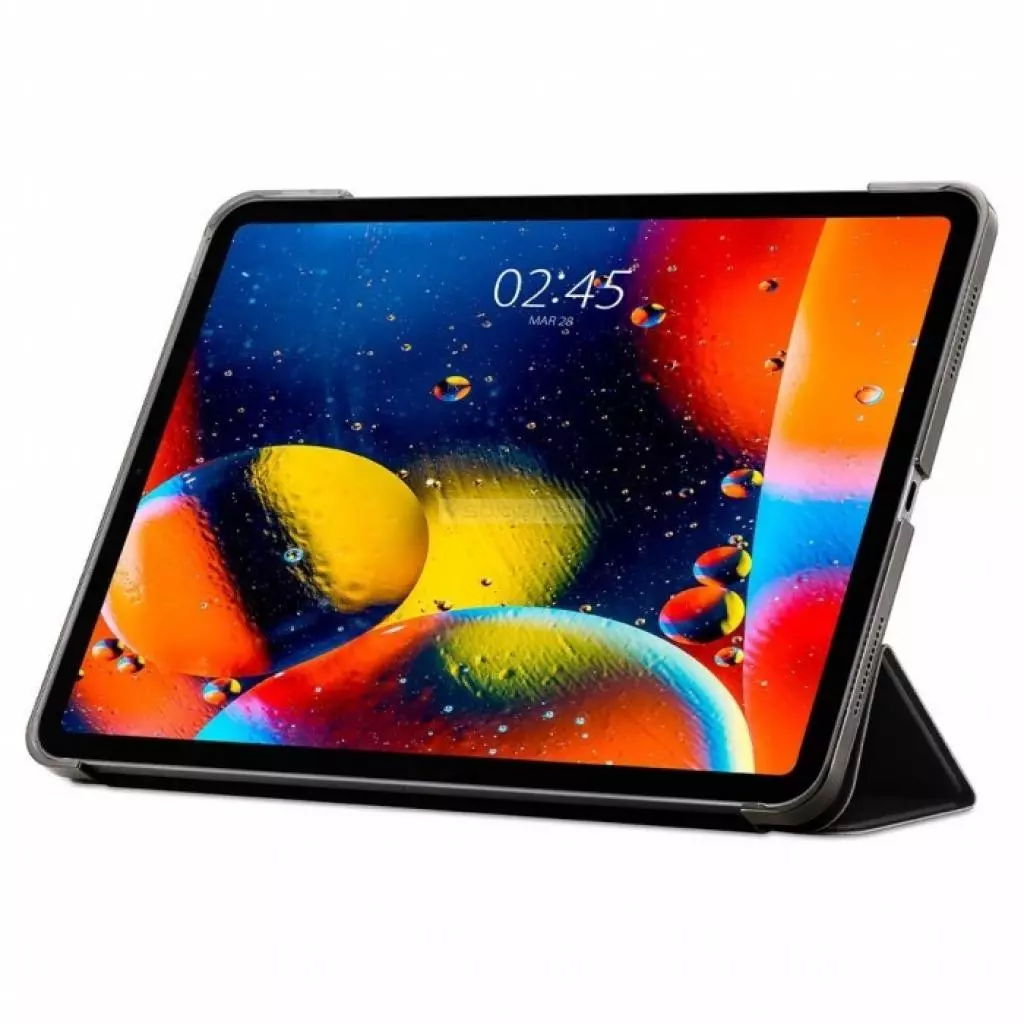 Чехол для планшета Spigen iPad Pro 12.9 (2020) Smart Fold, Black (ACS00893) - 4 Чехол для планшета Spigen iPad Pro 12.9 (2020) Smart Fold, Black (ACS00893) - 4