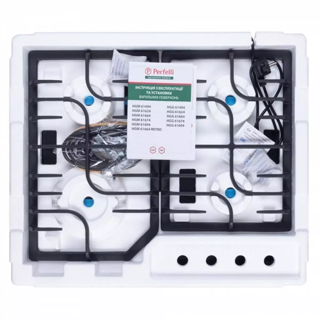 Варочная поверхность Perfelli HGM 61664 BL - 11 Варочная поверхность Perfelli HGM 61664 BL - 11