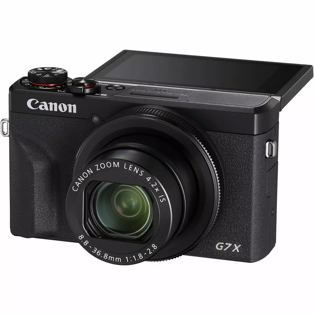 Цифровой фотоаппарат Canon Powershot G7 X Mark III Black VLogger (3637C029) - 8 Цифровой фотоаппарат Canon Powershot G7 X Mark III Black VLogger (3637C029) - 8