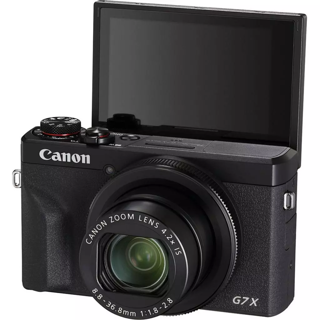 Цифровой фотоаппарат Canon Powershot G7 X Mark III Black VLogger (3637C029) - 9 Цифровой фотоаппарат Canon Powershot G7 X Mark III Black VLogger (3637C029) - 9