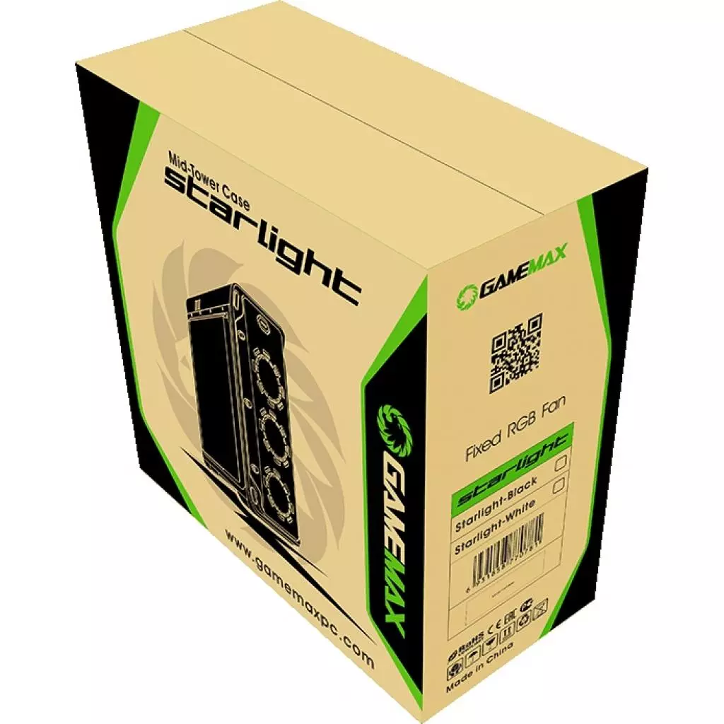 Корпус Gamemax StarLight W-FRGB - 3 Корпус Gamemax StarLight W-FRGB - 3