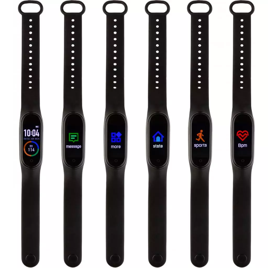 Фитнес браслет Discovery Mi5 Oximeter Pulsation & Tonometer black (fbdmi5b) - 3