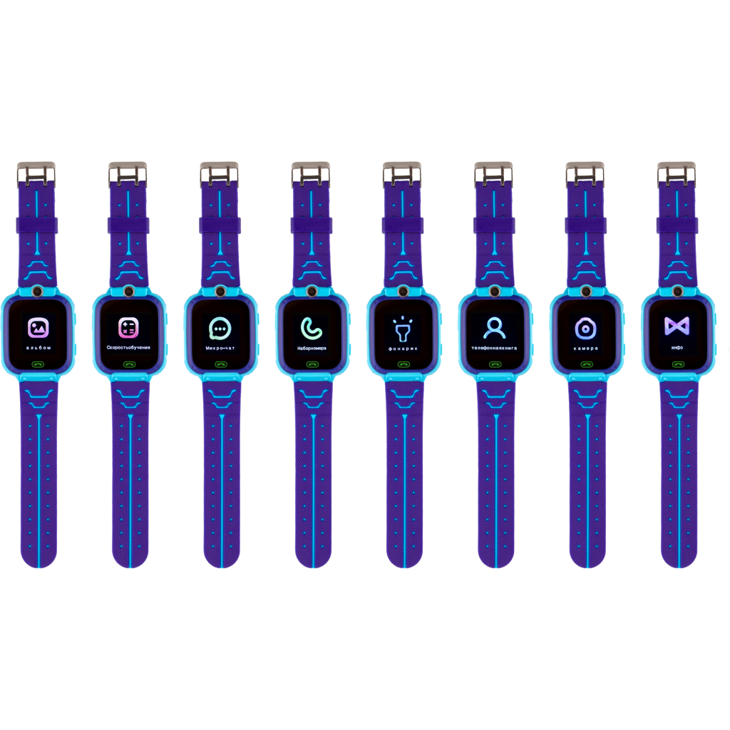 Смарт-часы Discovery iQ3700 Camera LED Light Blue Детские смарт часы-телефон трек (iQ3700 Blue) - 5 Смарт-часы Discovery iQ3700 Camera LED Light Blue Детские смарт часы-телефон трек (iQ3700 Blue) - 5