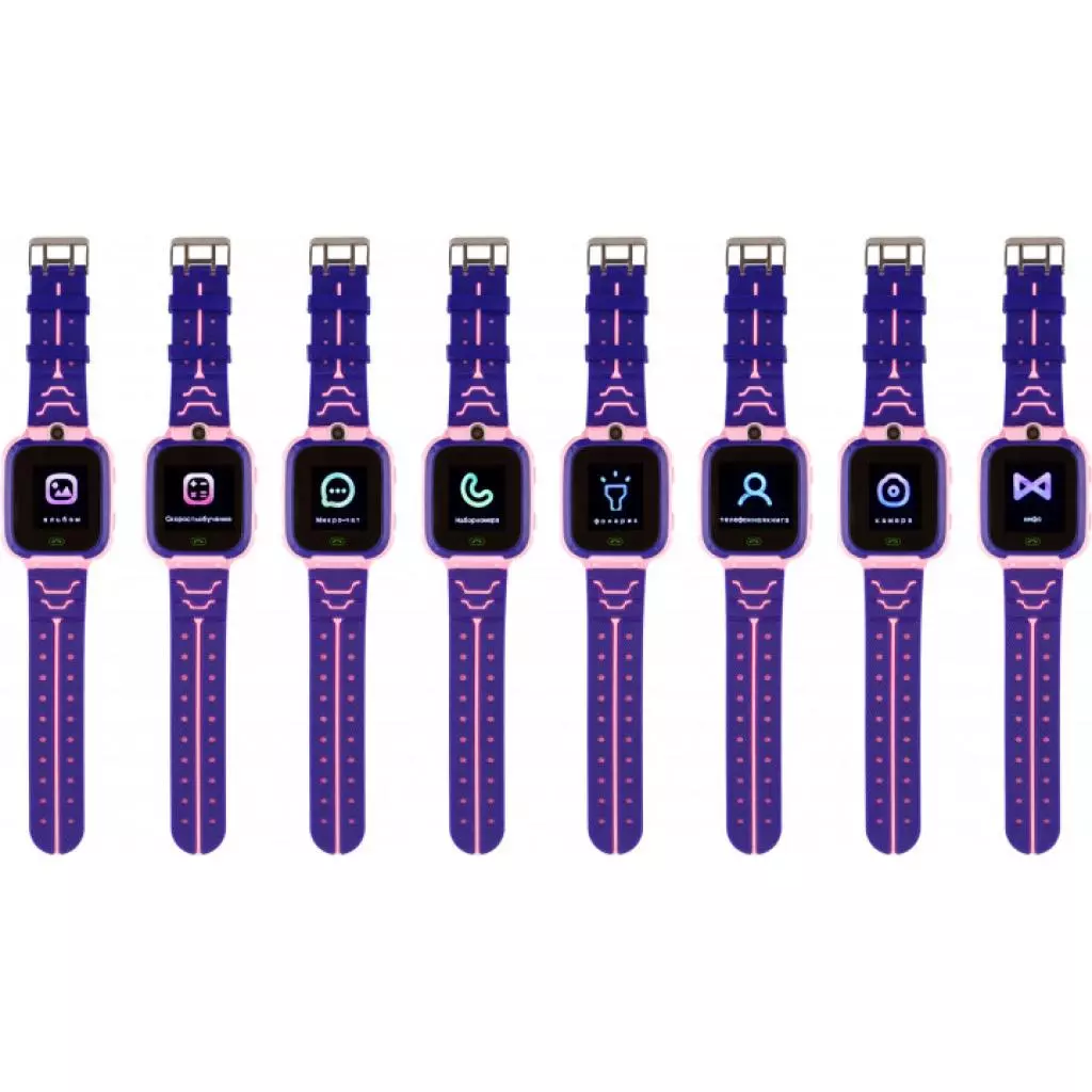 Смарт-часы Discovery iQ3700 Camera LED Light Pink Детские смарт часы-телефон трек (iQ3700 Pink) - 3 Смарт-часы Discovery iQ3700 Camera LED Light Pink Детские смарт часы-телефон трек (iQ3700 Pink) - 3