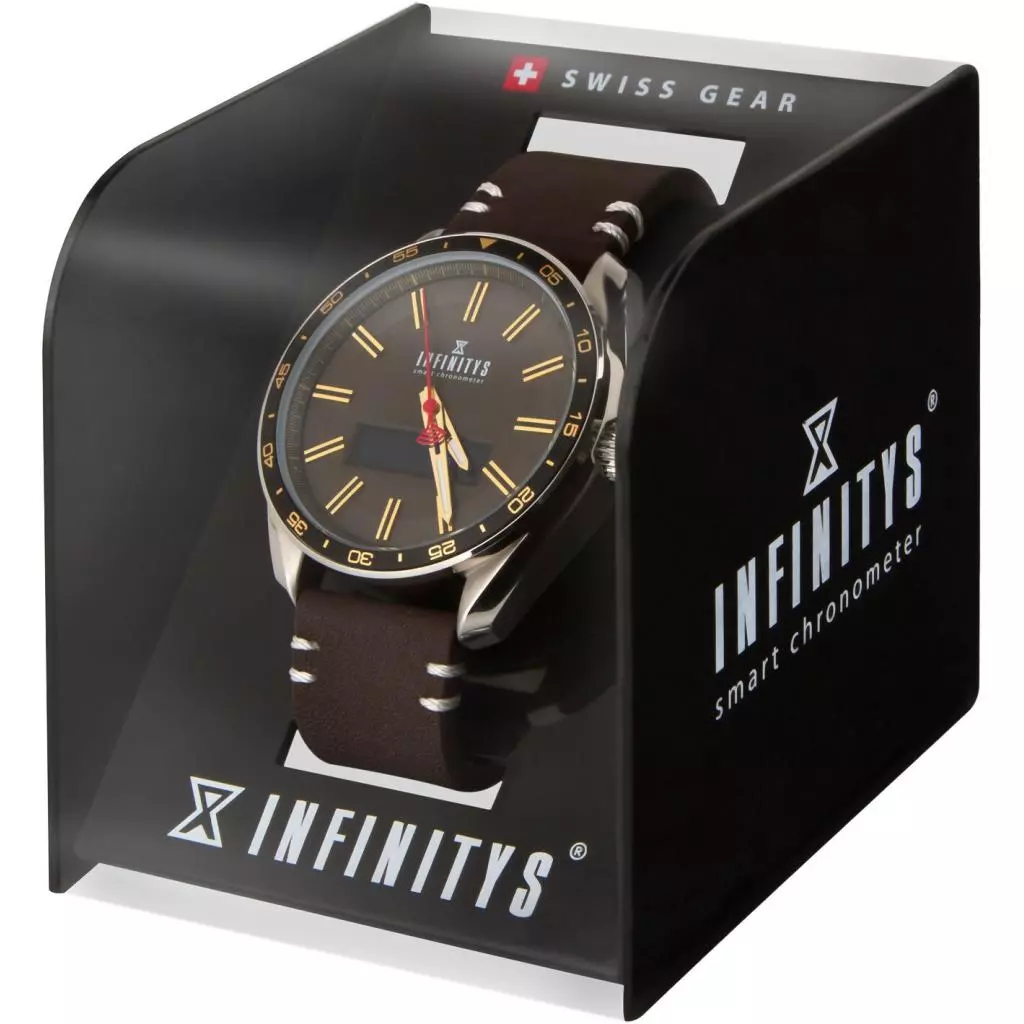 Смарт-часы Atrix INFINITYS X10 45mm Swiss Classic Chrono Gold-brown Смарт-час (swwpaii1sccgb) - 3 Смарт-часы Atrix INFINITYS X10 45mm Swiss Classic Chrono Gold-brown Смарт-час (swwpaii1sccgb) - 3