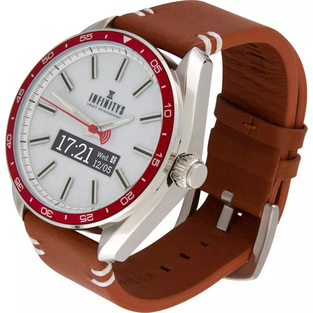 Смарт-часы Atrix INFINITYS X10 45mm Swiss Classic Chrono Red-white Смарт-часы (swwpaii1sccrw) - 1 Смарт-часы Atrix INFINITYS X10 45mm Swiss Classic Chrono Red-white Смарт-часы (swwpaii1sccrw) - 1