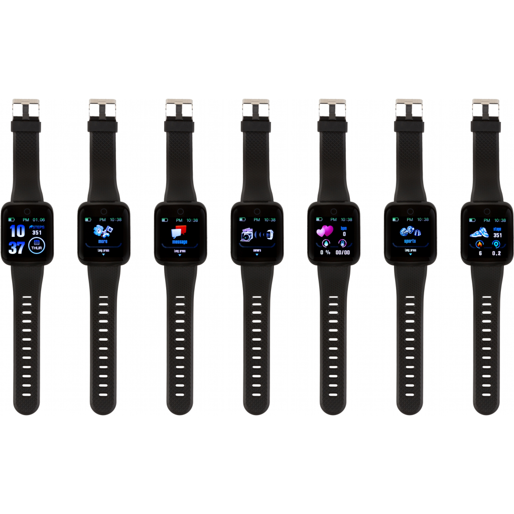 Смарт-часы Discovery X12 Sport PulseOximeter & Tonometer black (swdx12b) - 3 Смарт-часы Discovery X12 Sport PulseOximeter & Tonometer black (swdx12b) - 3