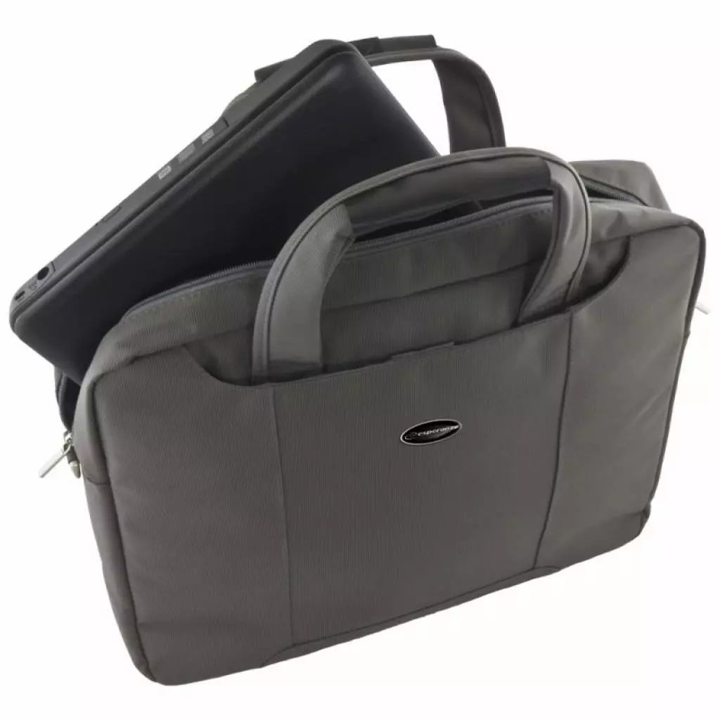 Сумка для ноутбука Esperanza 15.6" AREZZO Grey/Brown (ET179M) - 3 Сумка для ноутбука Esperanza 15.6" AREZZO Grey/Brown (ET179M) - 3