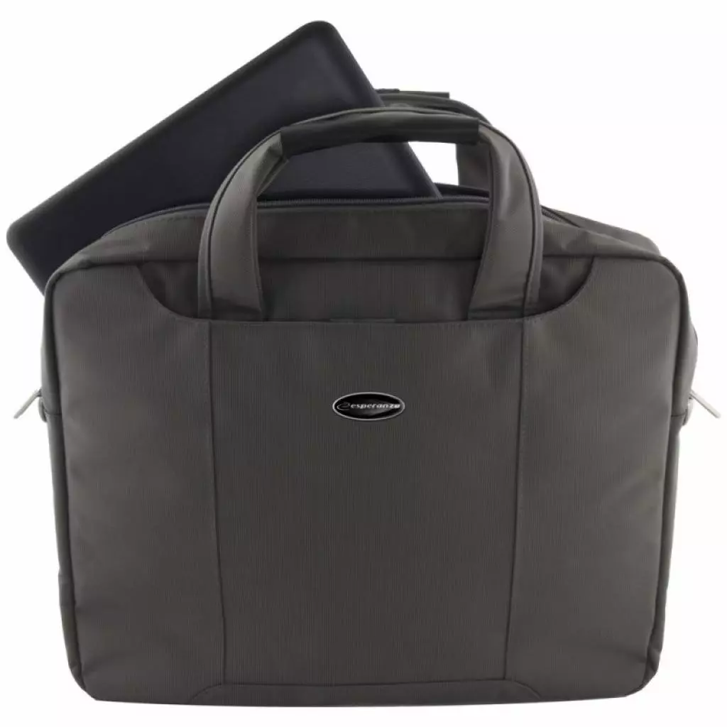 Сумка для ноутбука Esperanza 15.6" AREZZO Grey/Brown (ET179M) - 4 Сумка для ноутбука Esperanza 15.6" AREZZO Grey/Brown (ET179M) - 4