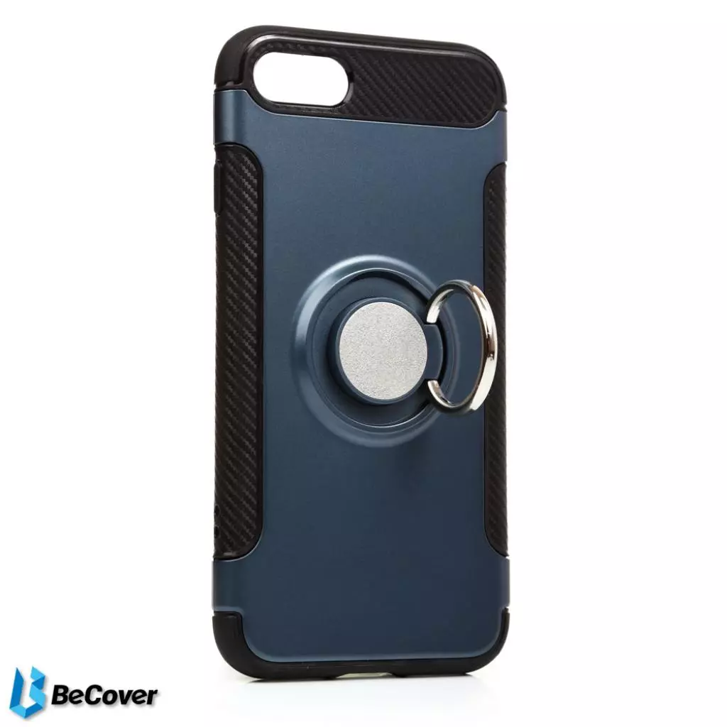 Чехол для моб. телефона BeCover Magnetic Ring Stand Apple iPhone 7 / 8 / SE 2020 Blue (70177 (701772) - 1 Чехол для моб. телефона BeCover Magnetic Ring Stand Apple iPhone 7 / 8 / SE 2020 Blue (70177 (701772) - 1