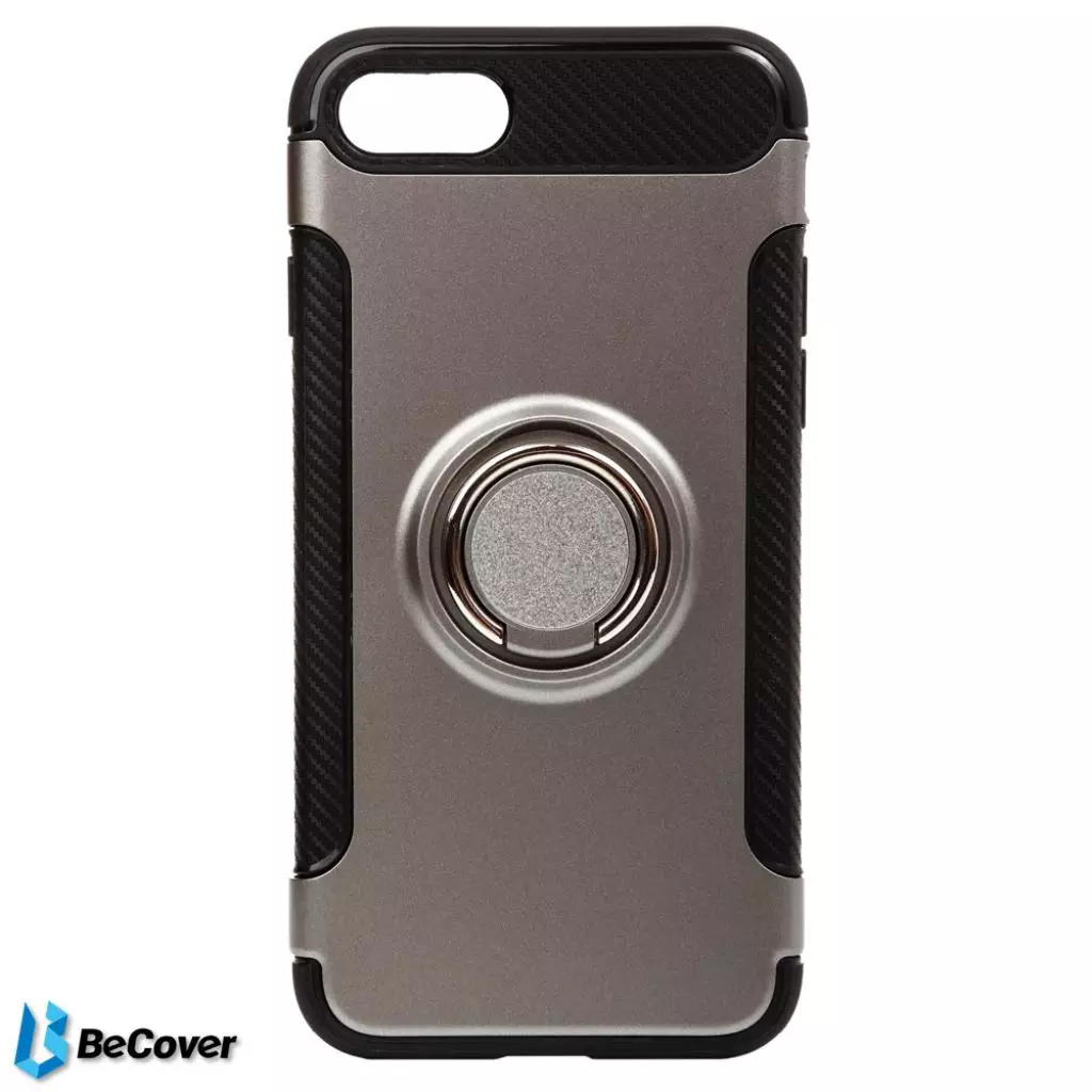Чехол для моб. телефона BeCover Magnetic Ring Stand Apple iPhone 7 / 8 / SE 2020 Grey (70177 (701773)