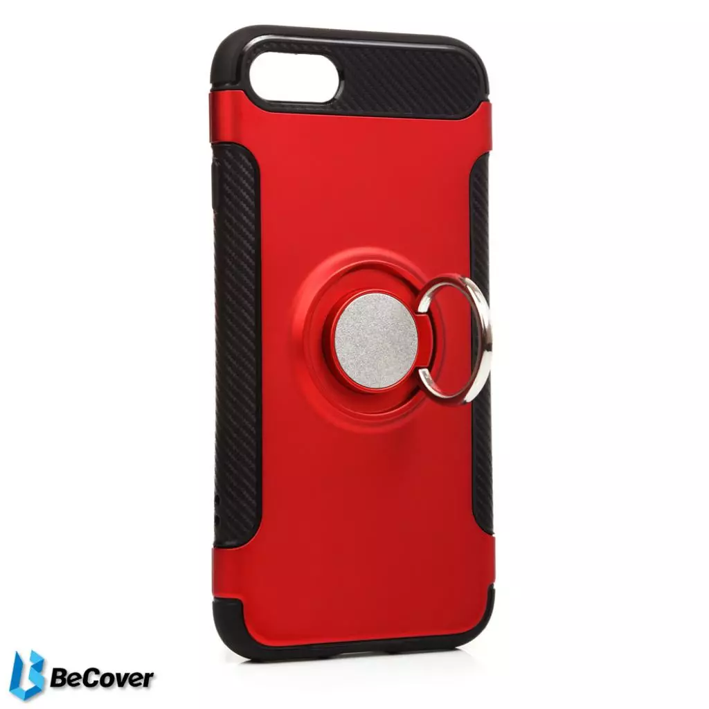 Чехол для моб. телефона BeCover Magnetic Ring Stand Apple iPhone 7 / 8 / SE 2020 Red (701774 (701774) - 1 Чехол для моб. телефона BeCover Magnetic Ring Stand Apple iPhone 7 / 8 / SE 2020 Red (701774 (701774) - 1