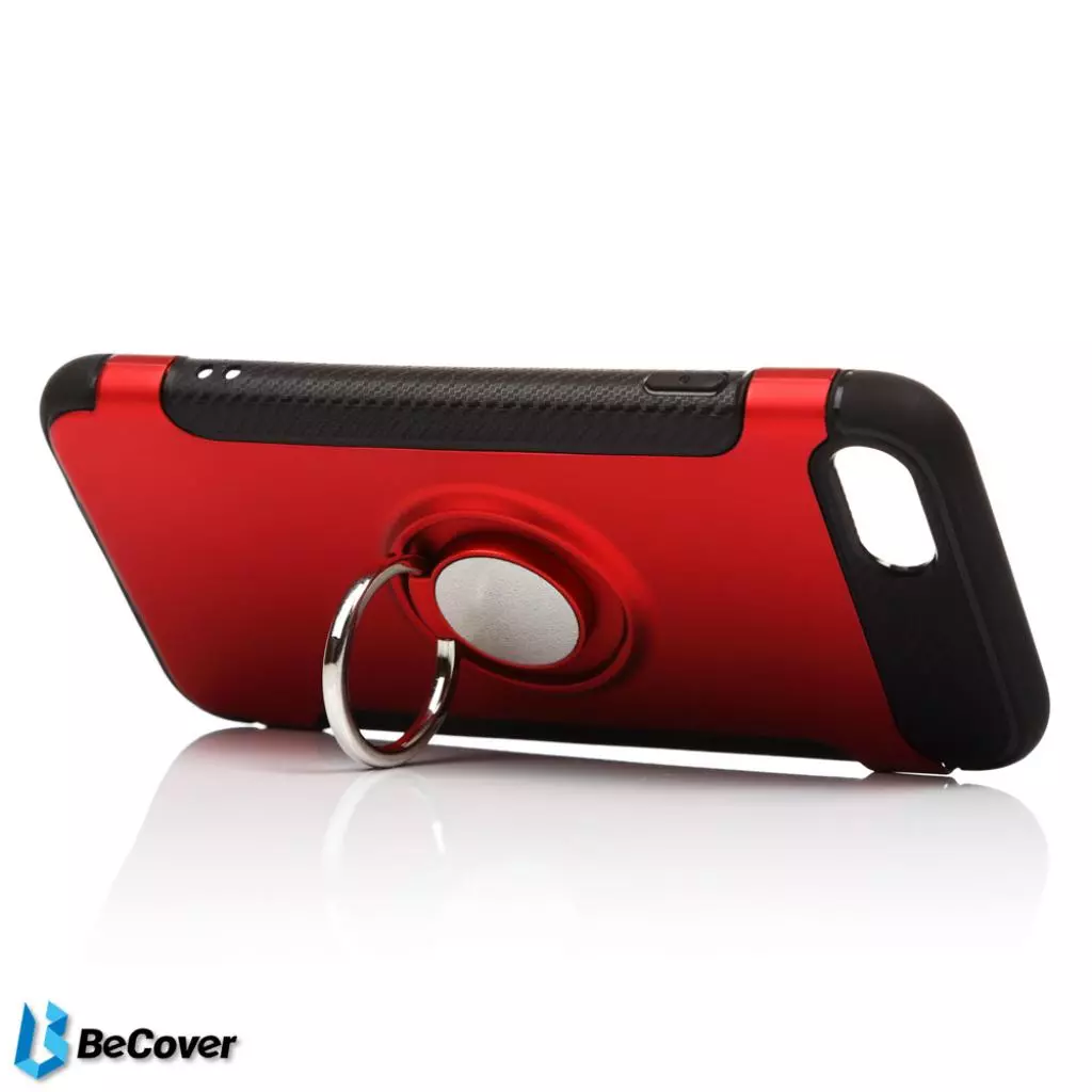 Чехол для моб. телефона BeCover Magnetic Ring Stand Apple iPhone 7 / 8 / SE 2020 Red (701774 (701774) - 2 Чехол для моб. телефона BeCover Magnetic Ring Stand Apple iPhone 7 / 8 / SE 2020 Red (701774 (701774) - 2